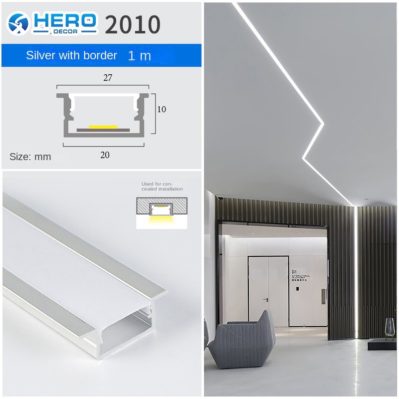 Wide Aluminum LED Profile in Office And Hospitality Suspended Linear Lighting Wide Aluminum LED Profile in Office And Hospitality Suspended Linear Lighting