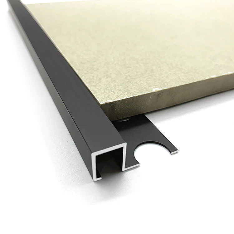 quarter round tile edging