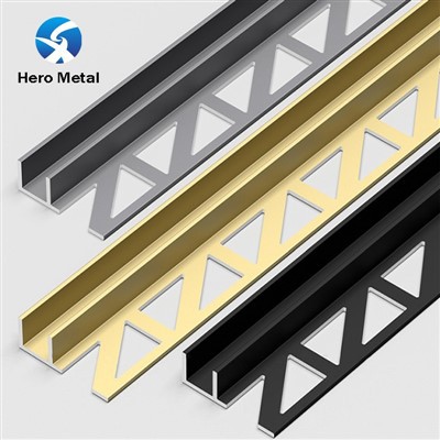 anordized color glass profile