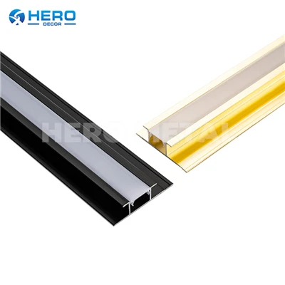Verzonken aluminium ledstrip lichtprofiel
